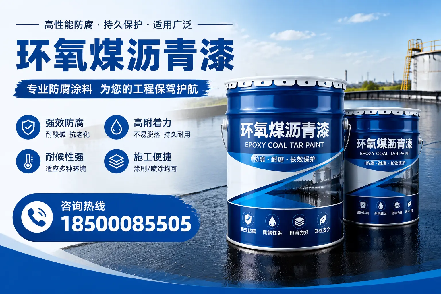 环氧煤沥青漆与其他漆类的比较，宝鸡用户的选择依据
